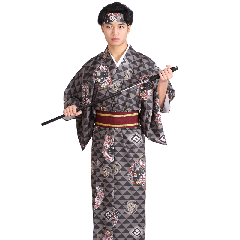 Asian Men Formal Wear - Męski strój kimono w nowym, azjatyckim