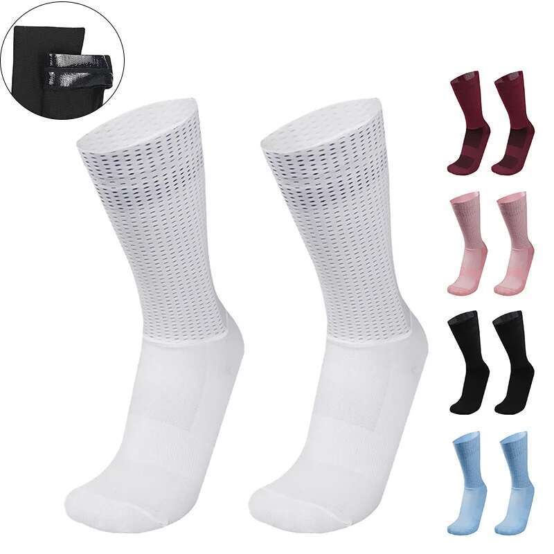 Sock Garter Men - Aero Silica nowe żelowe letnie skarpetki