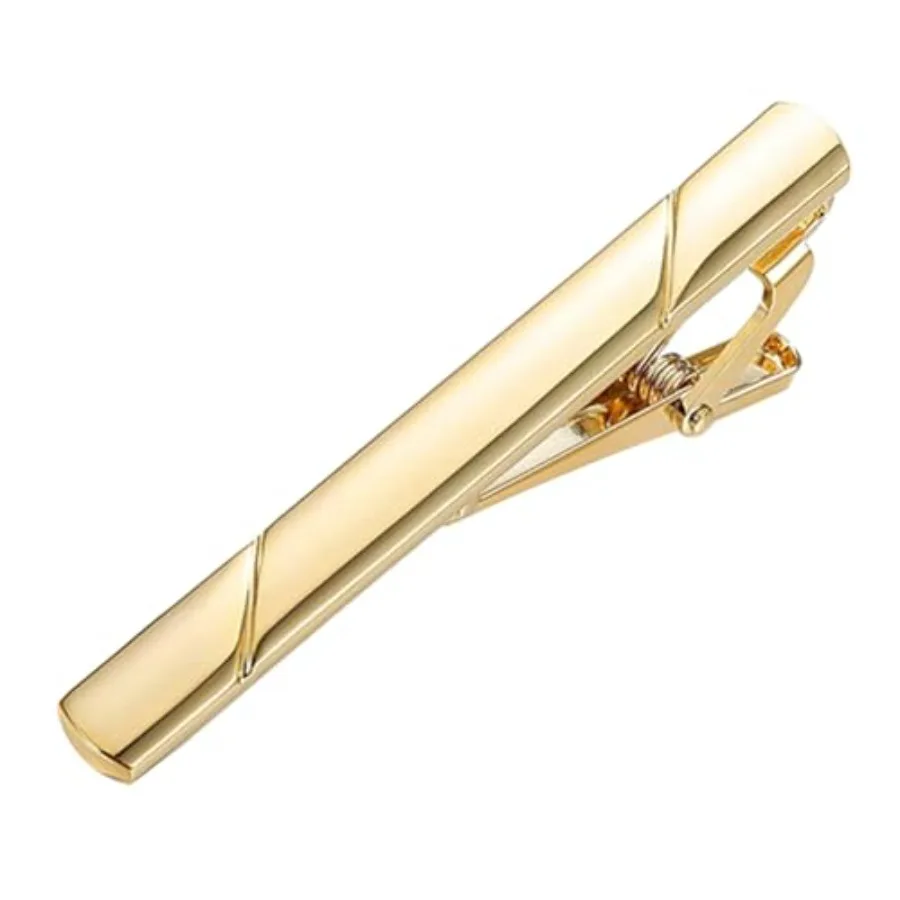 Tie Bar Clip - Męskie spinki do krawata ze stali