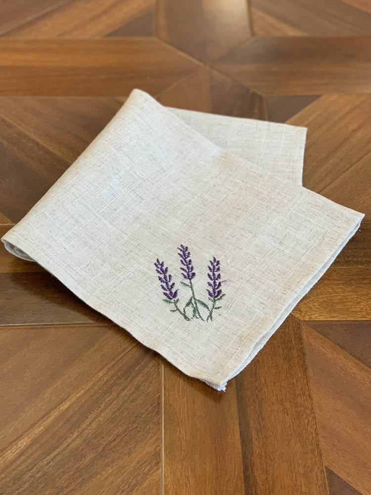 Serwetka/Podkładka z ażurowym  – Monogrammed Handkerchief recenzja i cena