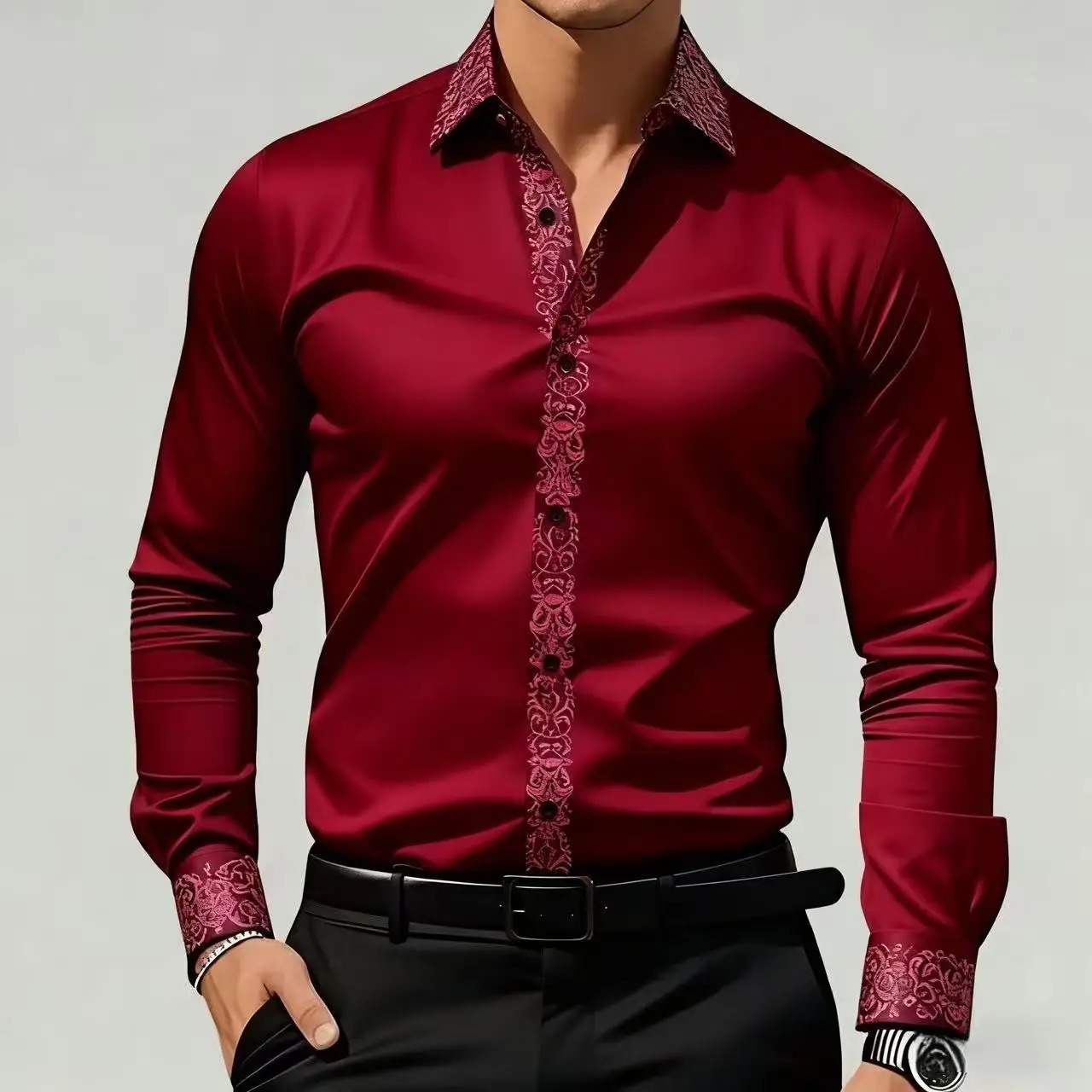 Męska koszula w etnicznym styl – Men'S Formal Ethnic Wear recenzja i cena