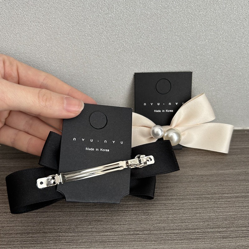 2024 nowe kokardki do włosów d – Tie Bar Clip recenzja i cena