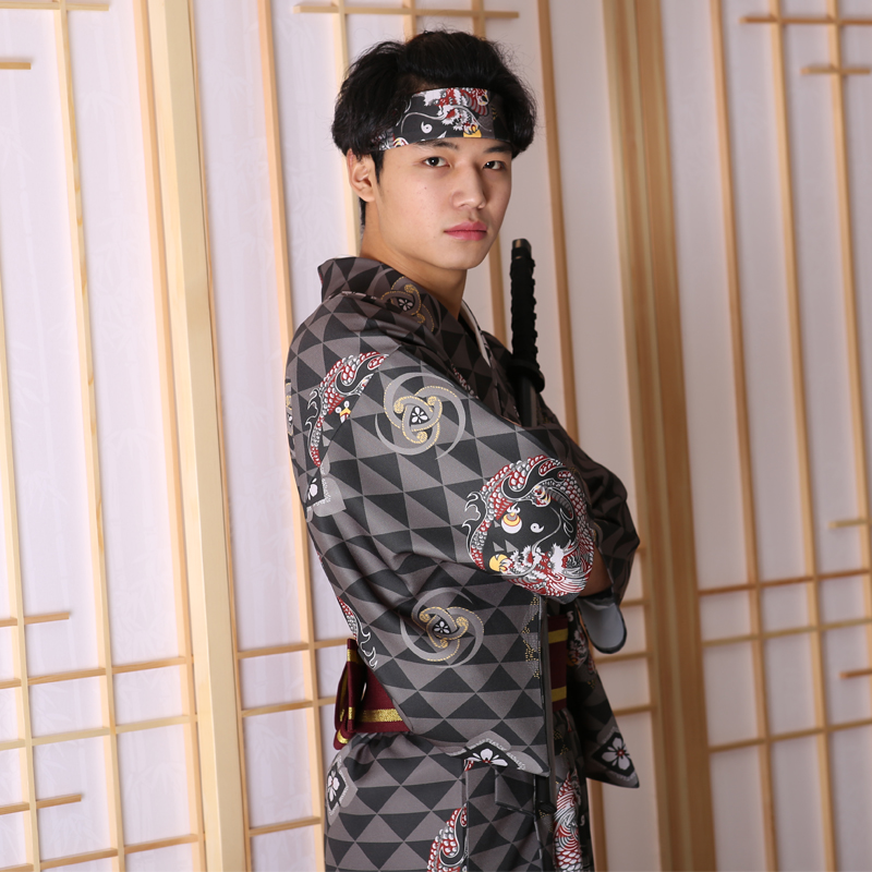 Męski strój kimono w nowym, az – Asian Men Formal Wear recenzja i cena