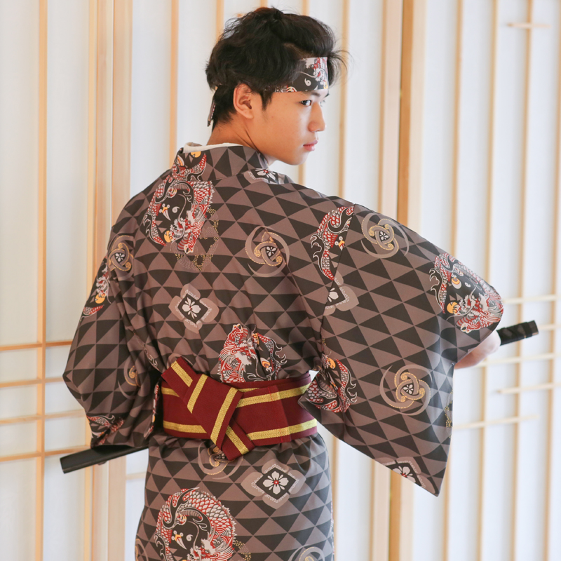 Męski strój kimono w nowym, az – Asian Men Formal Wear recenzja i cena