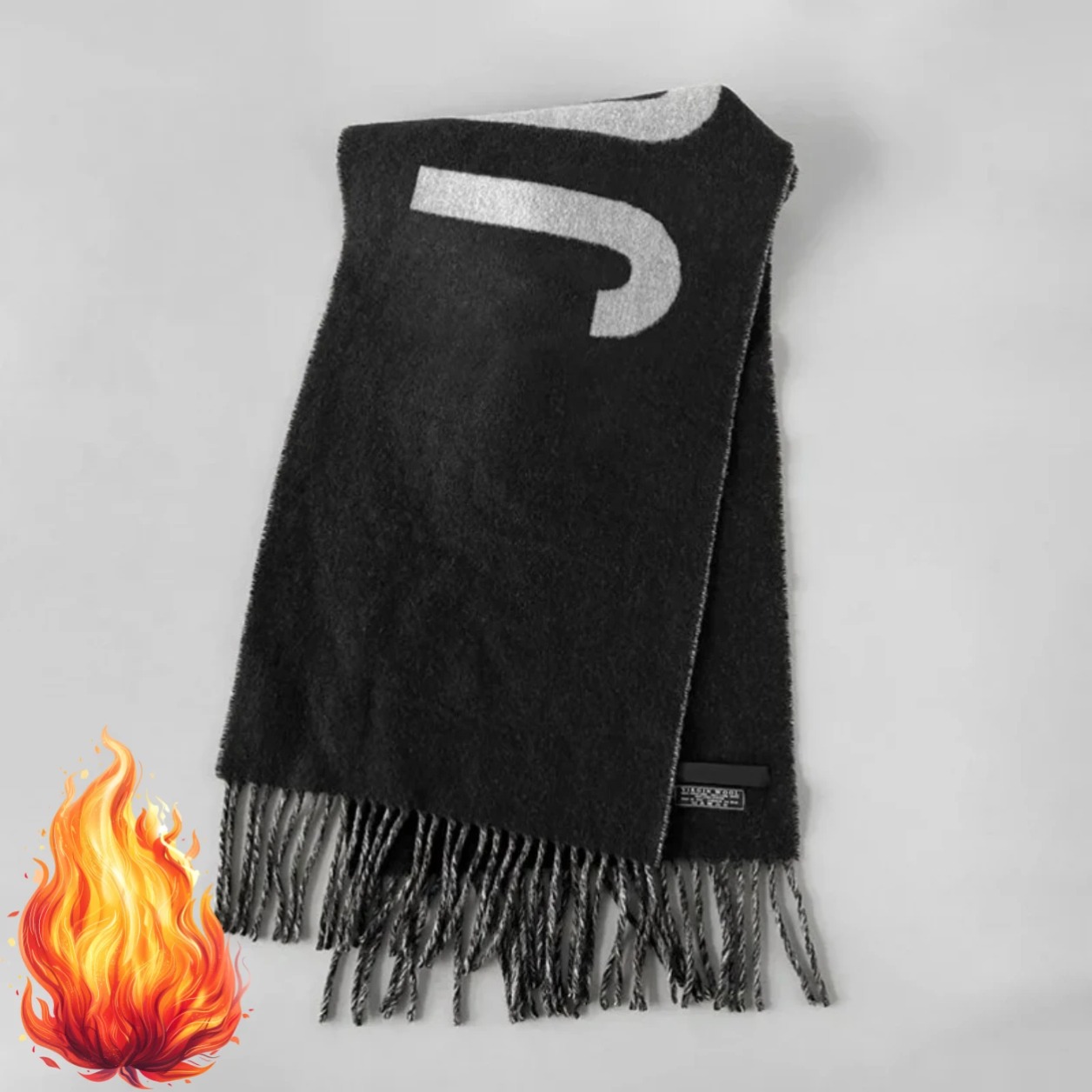 Szalik damski ze 100% wełny, l – Monogrammed Handkerchief recenzja i cena