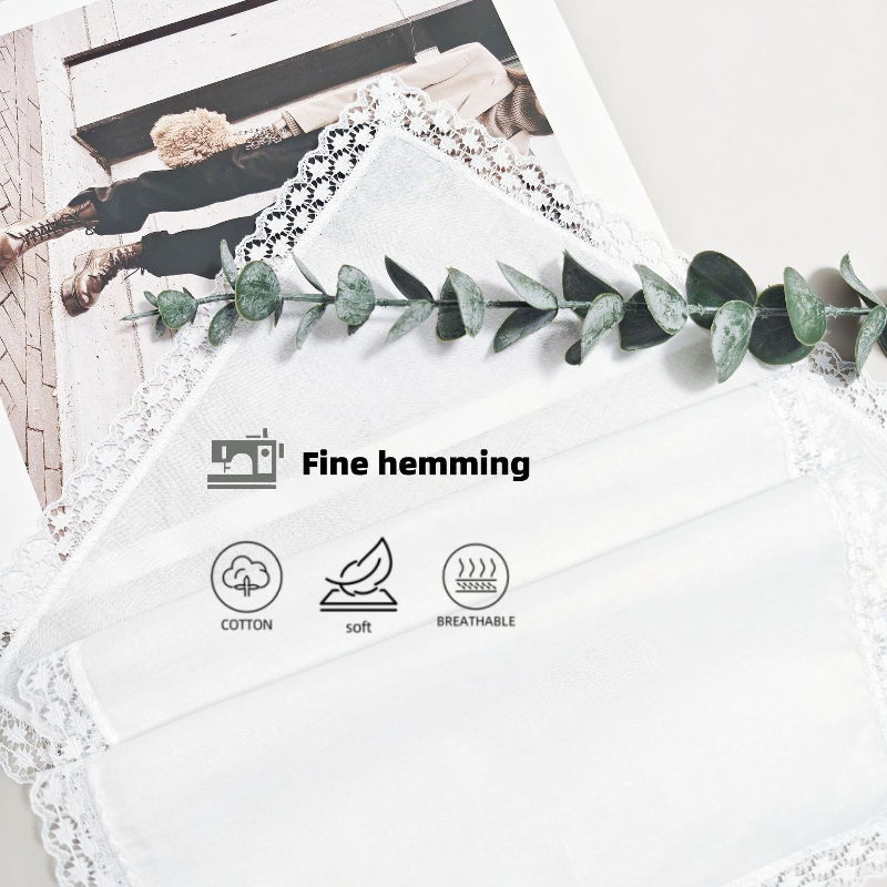 6 sztuk/zestaw Biała chusteczk – Monogrammed Handkerchief recenzja i cena