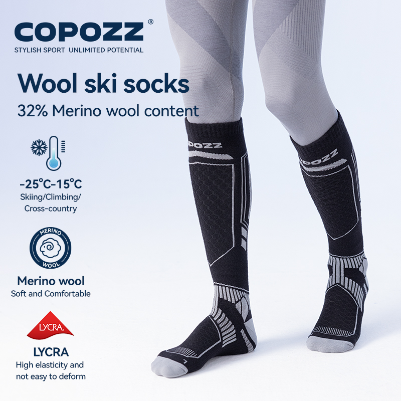 Skarpety narciarskie z wełny m – Sock Garter Men recenzja i cena