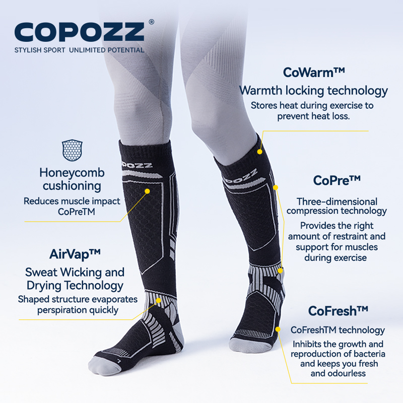 Skarpety narciarskie z wełny m – Sock Garter Men recenzja i cena