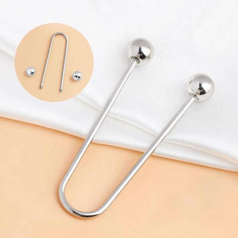 2 szt. Eleganckie metalowe kla – Collar Stay Metal recenzja i cena