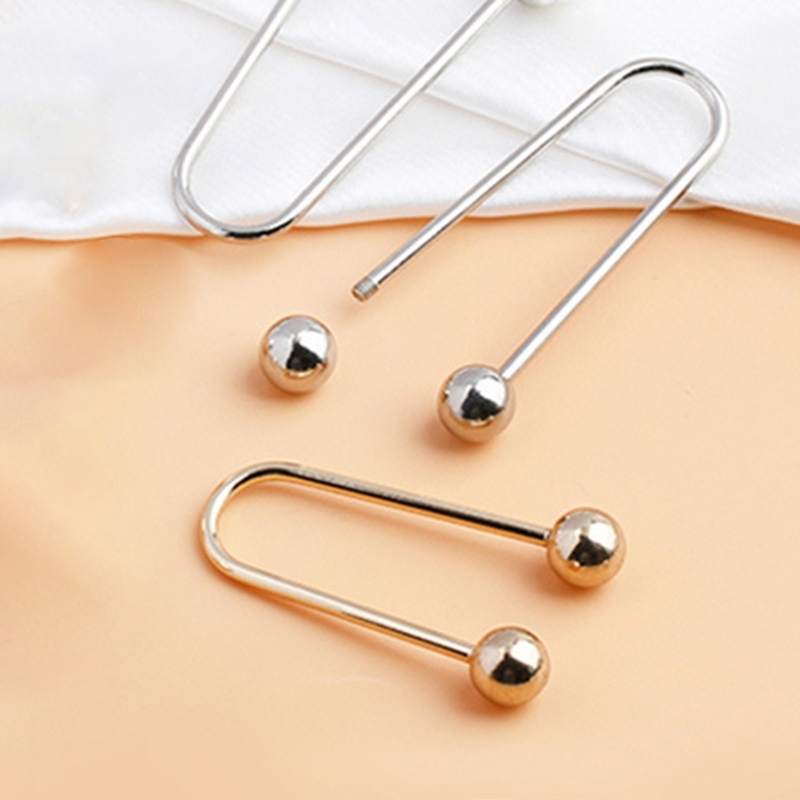 2 szt. Eleganckie metalowe kla – Collar Stay Metal recenzja i cena