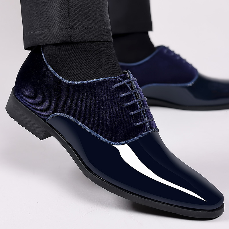 Męskie buty wizytowe nowe skór – Men Formal Wear Wedding recenzja i cena