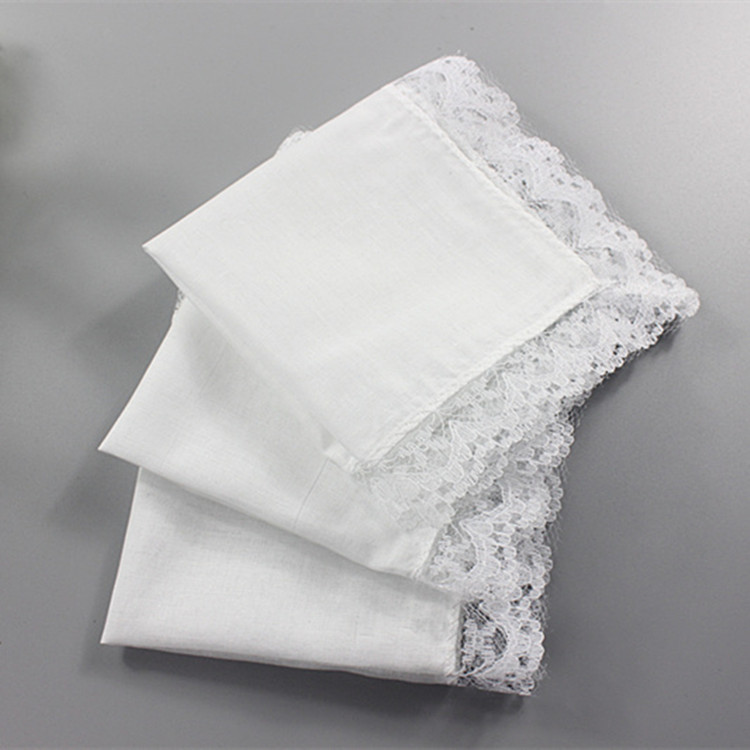 Personalizowane koronkowe chus – Monogrammed Handkerchief recenzja i cena