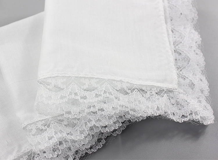 Personalizowane koronkowe chus – Monogrammed Handkerchief recenzja i cena