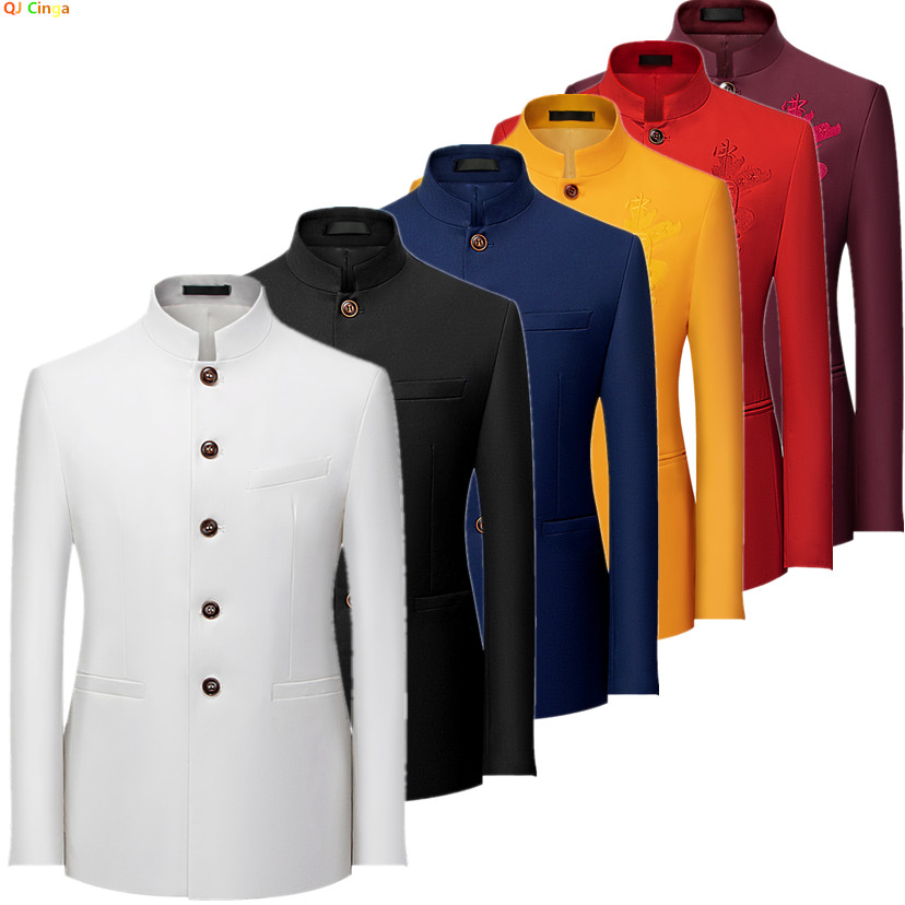 Męska marynarka w stylu chińsk – Asian Men Formal Wear recenzja i cena
