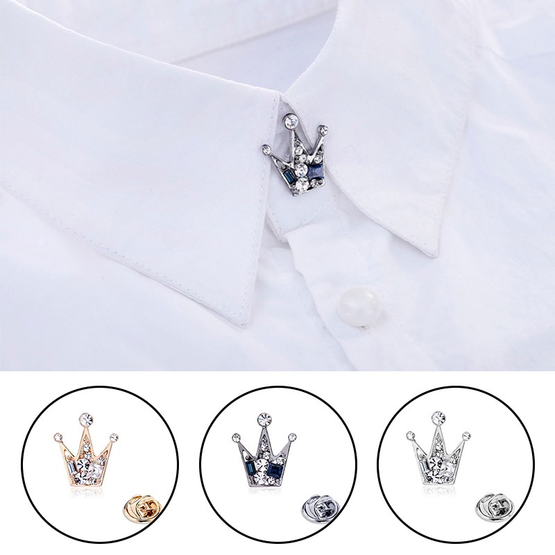 Luksusowa broszka z metalową k – Tuxedo Lapel Pin recenzja i cena