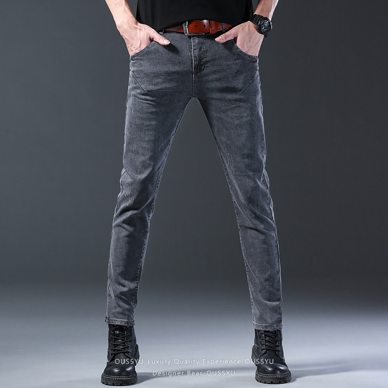 Markowe męskie elastyczne dżin – Men Formal Wear With Jeans recenzja i cena