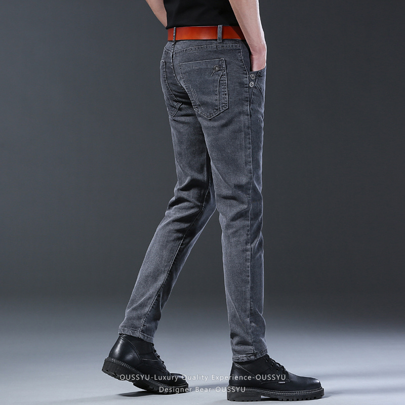 Markowe męskie elastyczne dżin – Men Formal Wear With Jeans recenzja i cena