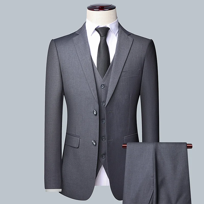 Męski garnitur biznesowy w jed – Men Formal Wear Wedding recenzja i cena