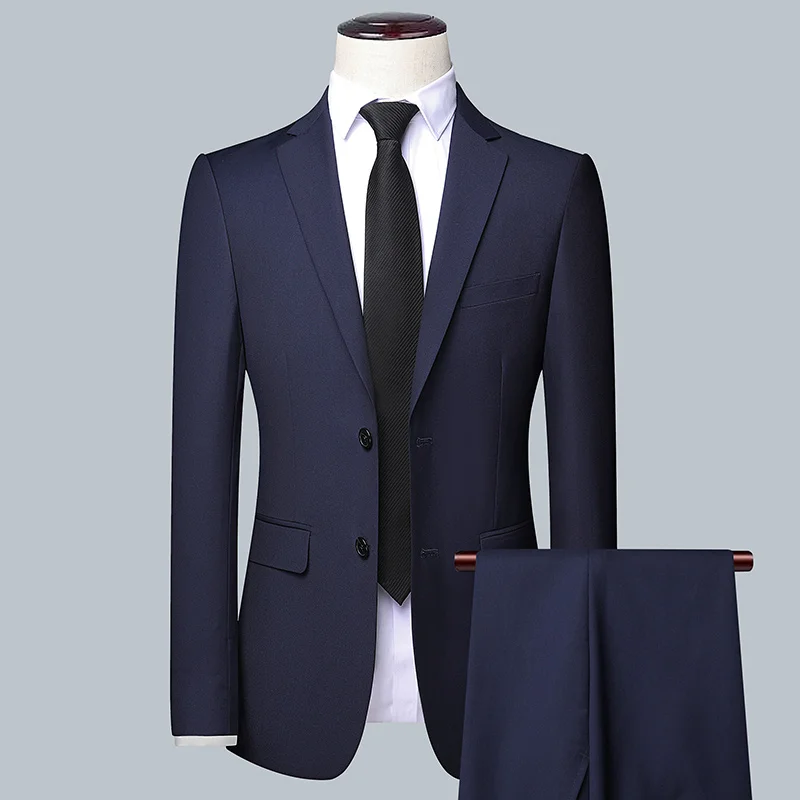 Męski garnitur biznesowy w jed – Men Formal Wear Wedding recenzja i cena