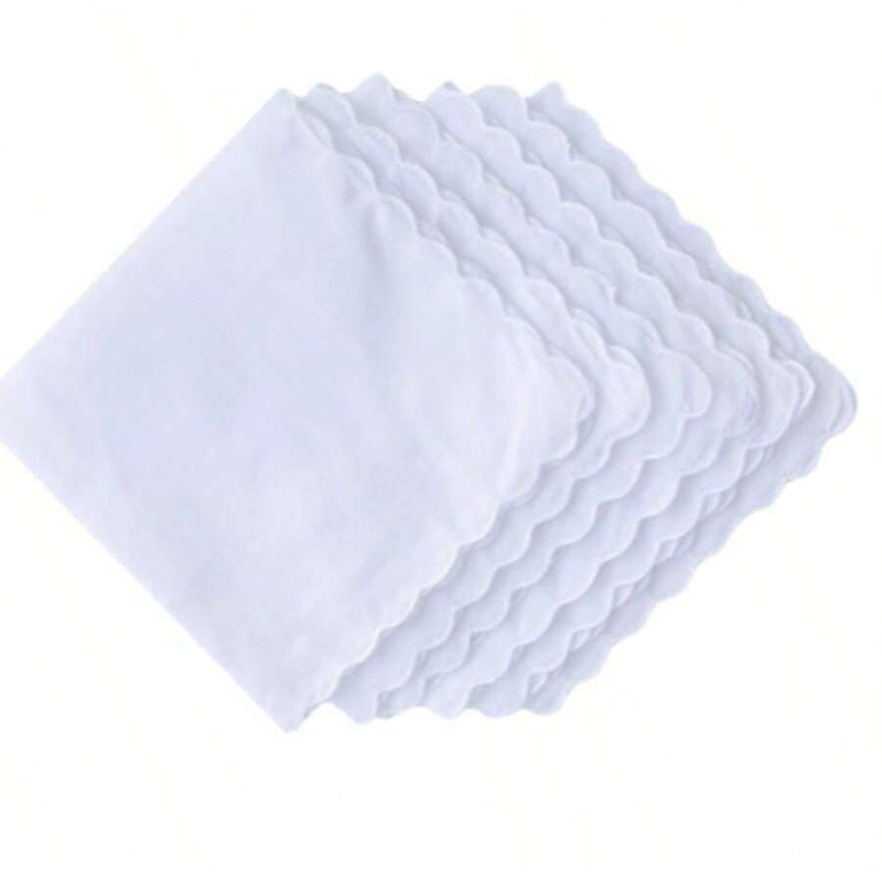 6 sztuk/bawełniane chusteczki  – Monogrammed Handkerchief recenzja i cena
