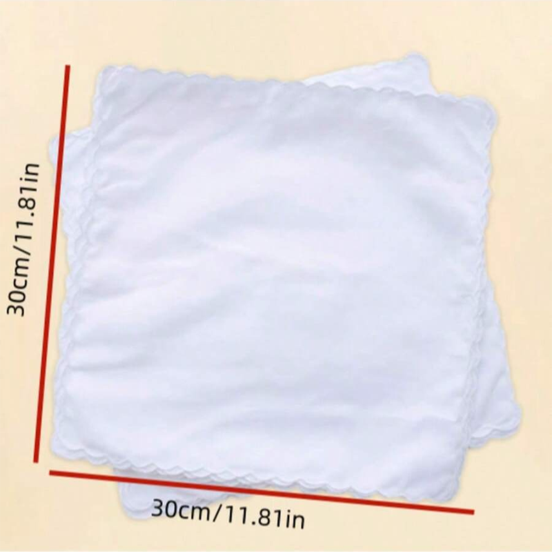 6 sztuk/bawełniane chusteczki  – Monogrammed Handkerchief recenzja i cena