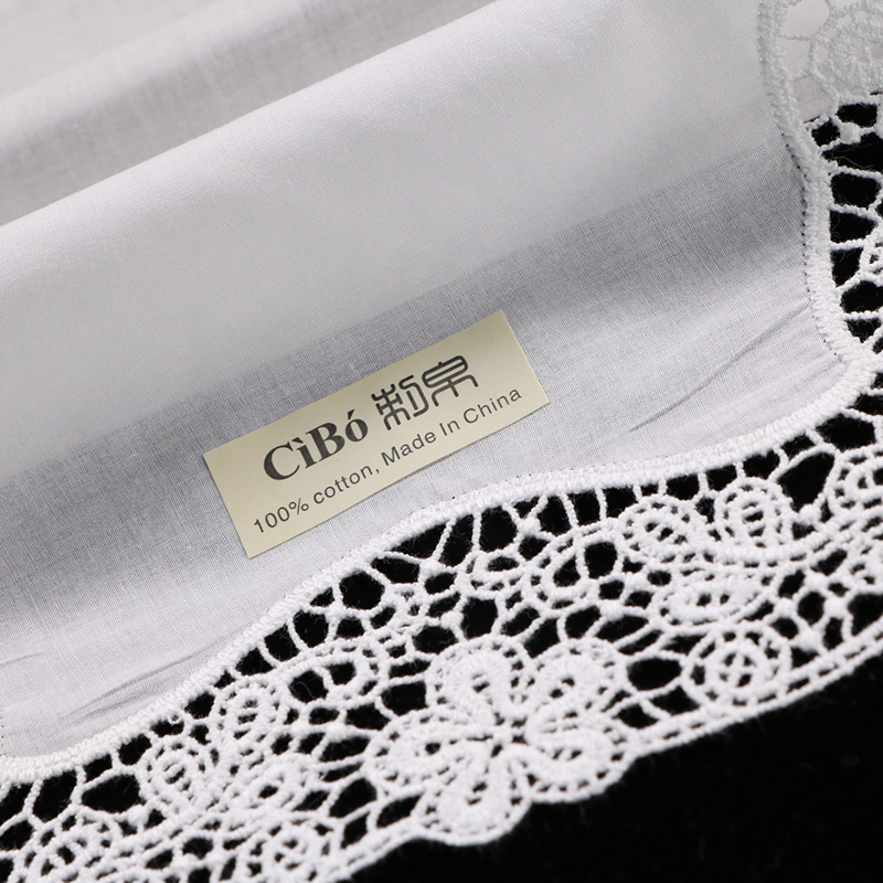 D608 Białe bawełniane chustecz – Monogrammed Handkerchief recenzja i cena