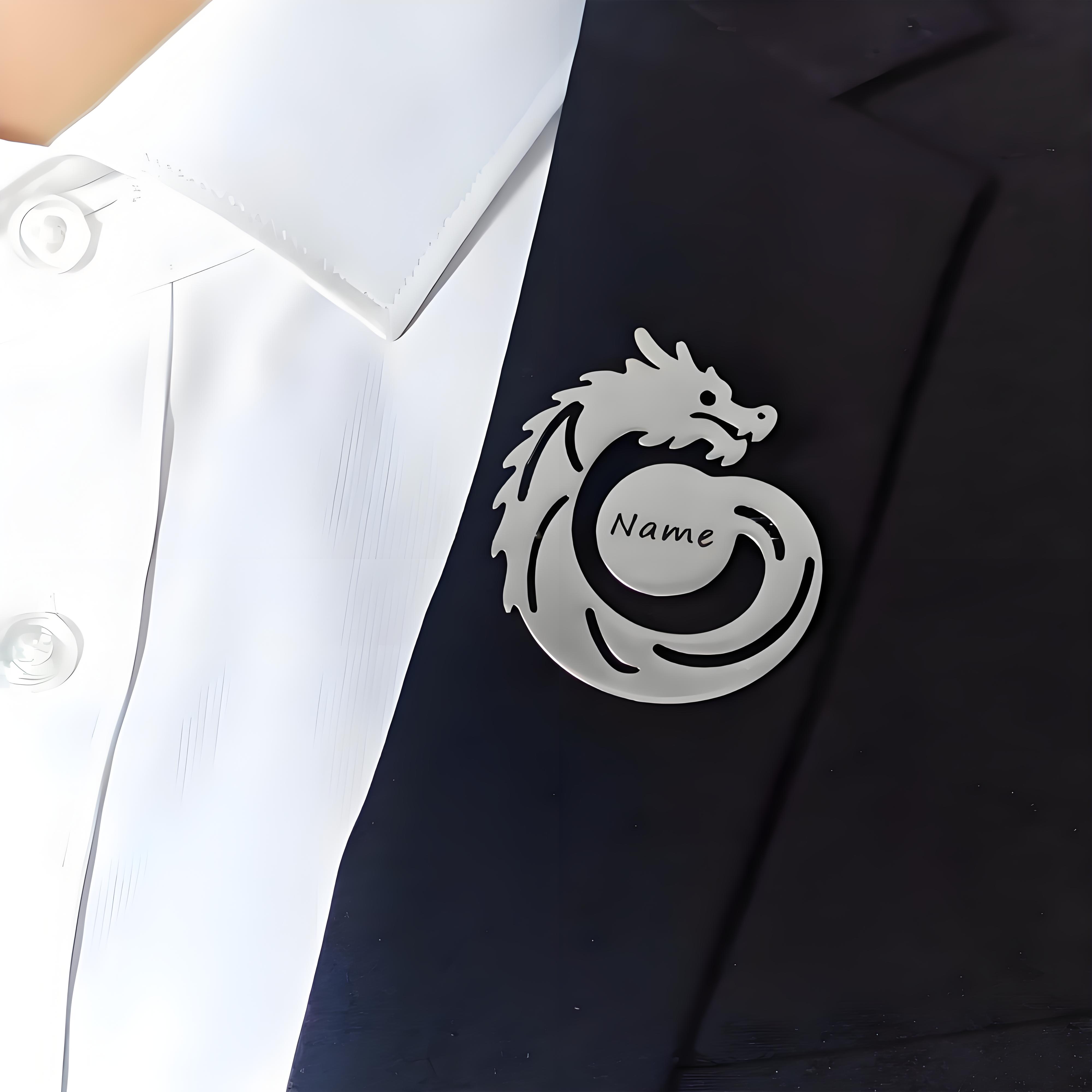 Broszka Smok z Własnym Imienie – Men'S Formal Ethnic Wear recenzja i cena