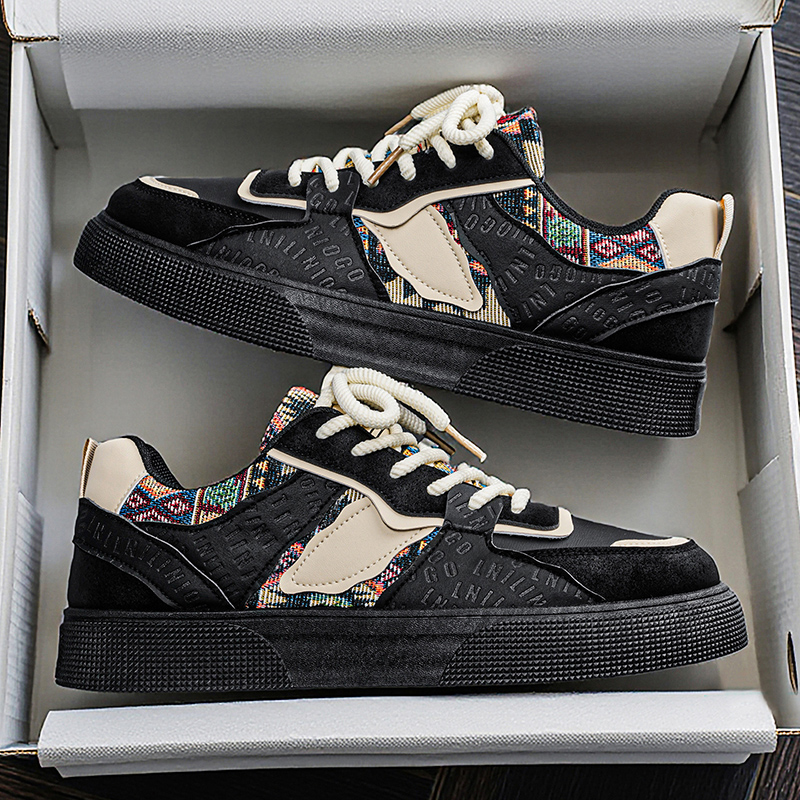 Męskie sneakersy vintage z pat – Men'S Ethnic & Formal Designer Wear Studio S recenzja i cena