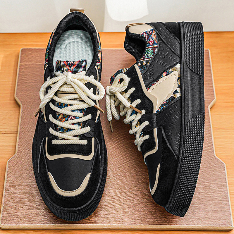 Męskie sneakersy vintage z pat – Men'S Ethnic & Formal Designer Wear Studio S recenzja i cena