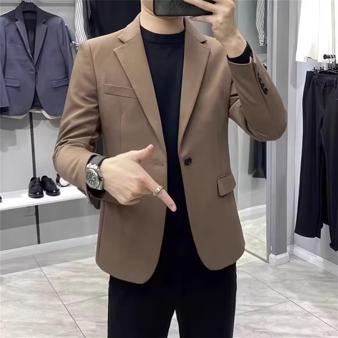 Męska marynarka w stylu koreań – Asian Men Formal Wear recenzja i cena