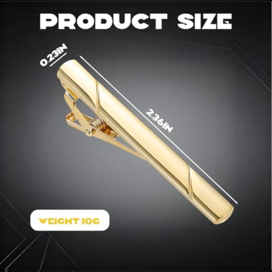 Męskie spinki do krawata ze st – Tie Bar Clip recenzja i cena
