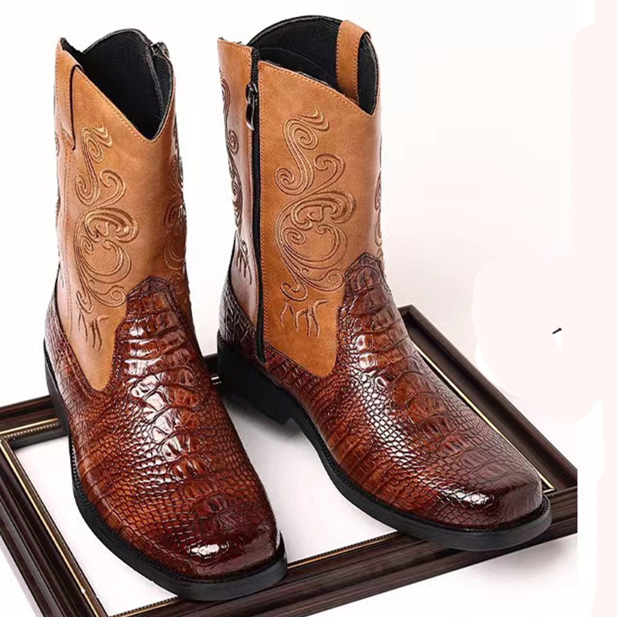 Modne, tłoczone męskie buty ko – Men'S Ethnic & Formal Designer Wear Studio S recenzja i cena