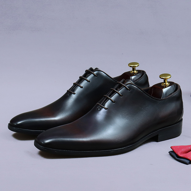 Męskie buty Oxford ze skóry na – Men'S Luxury Formal Wear Brands recenzja i cena