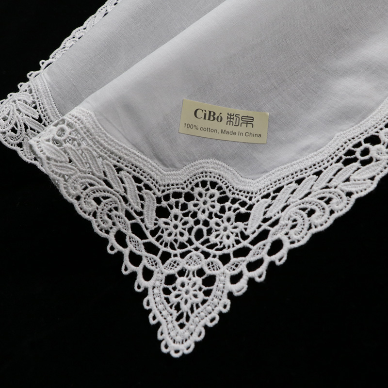A009 Białe 100% bawełna 10 szt – Monogrammed Handkerchief recenzja i cena